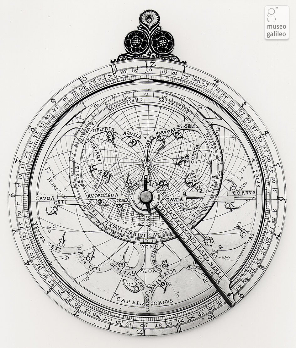 Museo Galileo Enlarged image Planispheric astrolabe