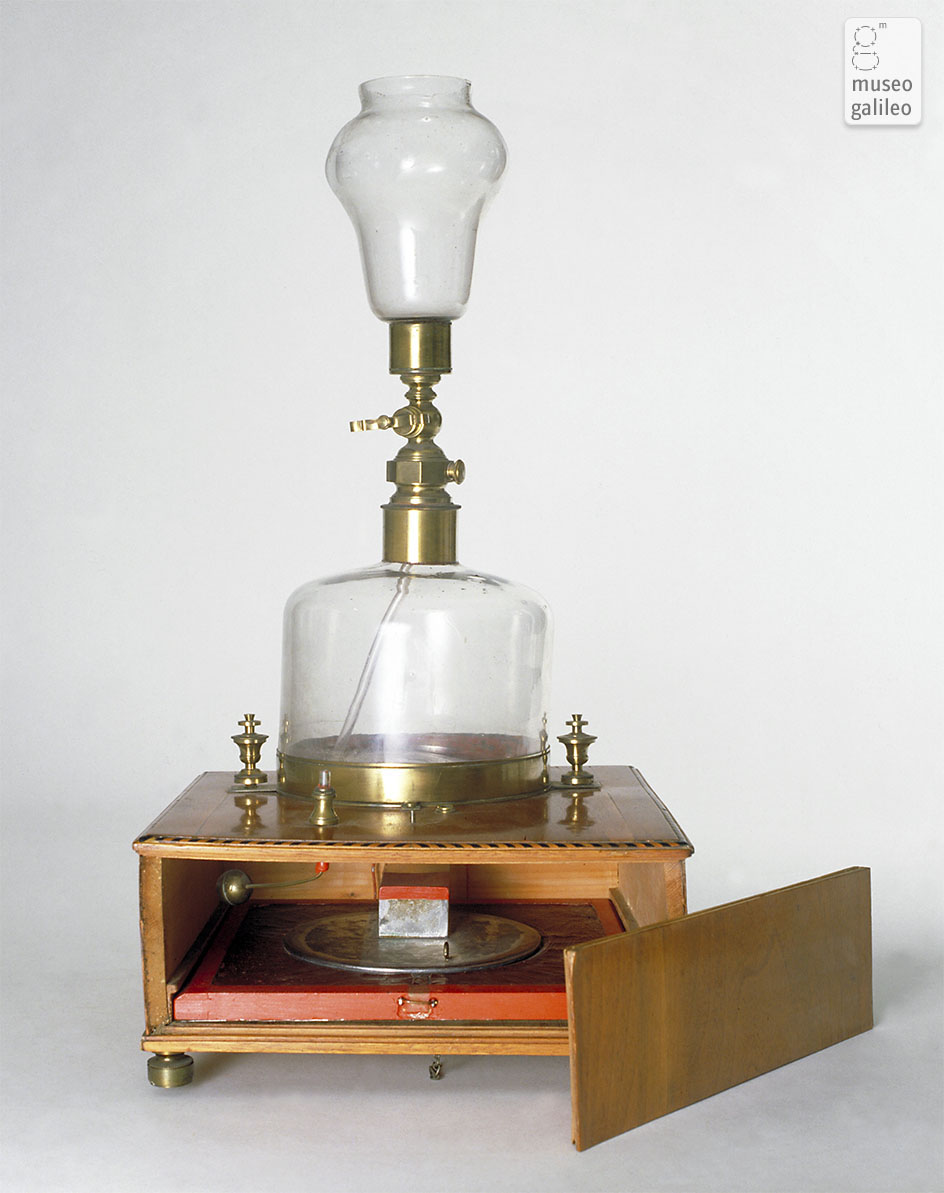 Volta hydrogen lamp with electrophorus (Inv. 1251)