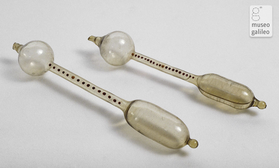 Fifteen- and twenty-degree thermometers (Inv. 179, 182)