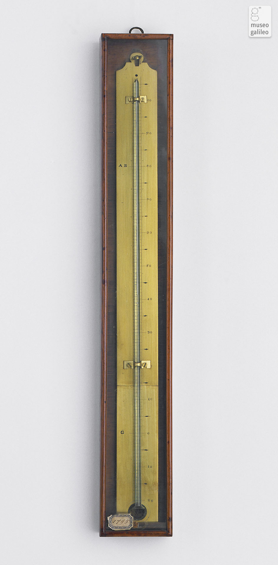 Mercury thermometer (Inv. 1795)