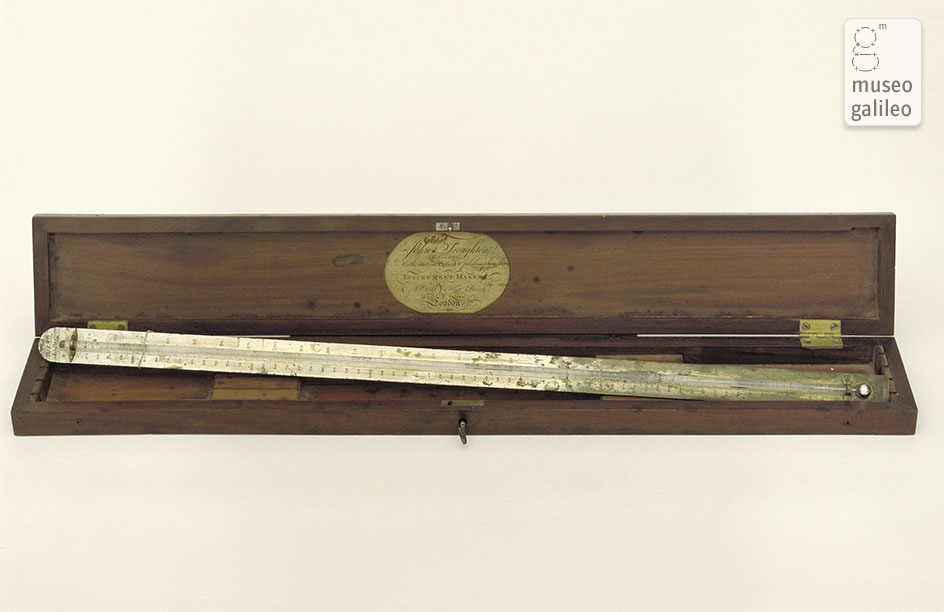 Box with mercury thermometer (Inv. 1718)