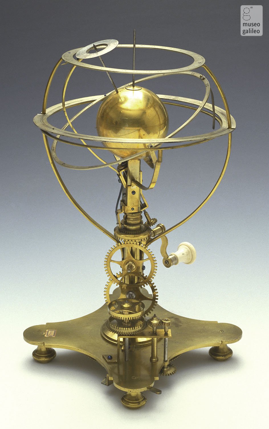 Model for the demonstration of precession of the equinoxes and nutation (Inv. 1465)