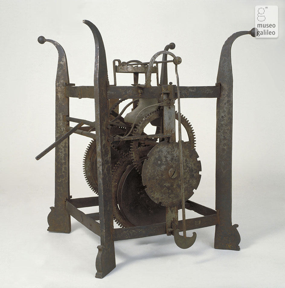 Mechanism of turret clock with verge escapement (inv. 3585)