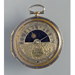 Watch with "Sun and Moon" dial (Inv. 3850)