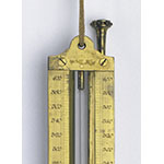 Mercury thermometer (Inv. 407)