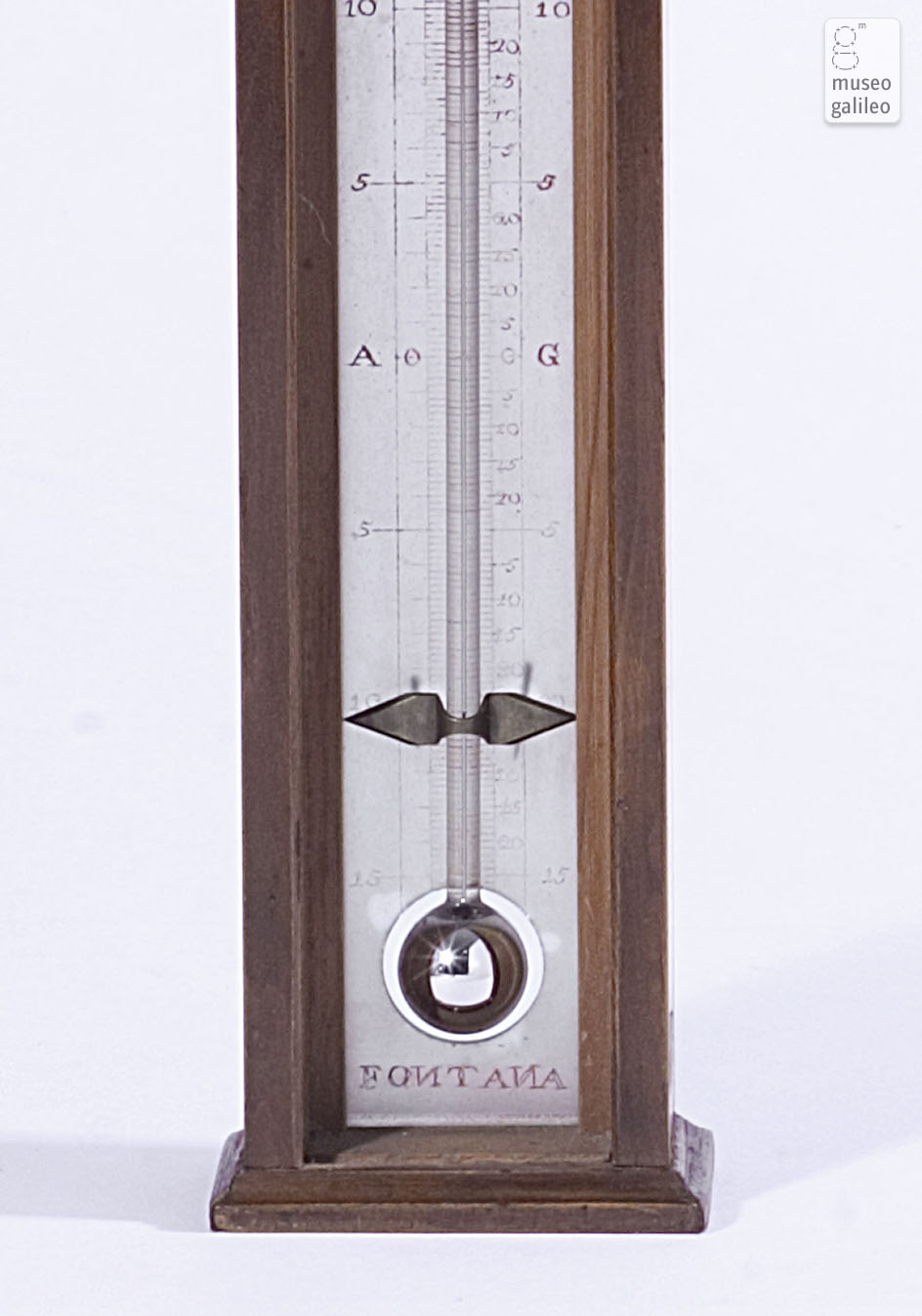 Mercury thermometer (Inv. 3464)