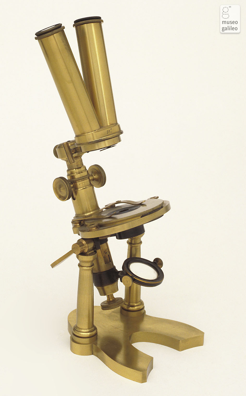 Compound microscope, binocular (Inv. 2659)