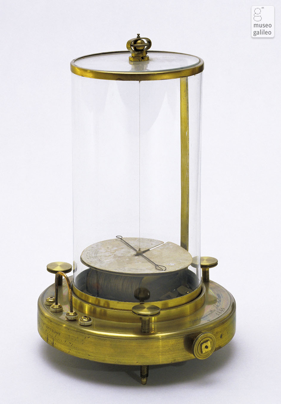 Astatic galvanometer, Nobili pattern (Inv. 1417)
