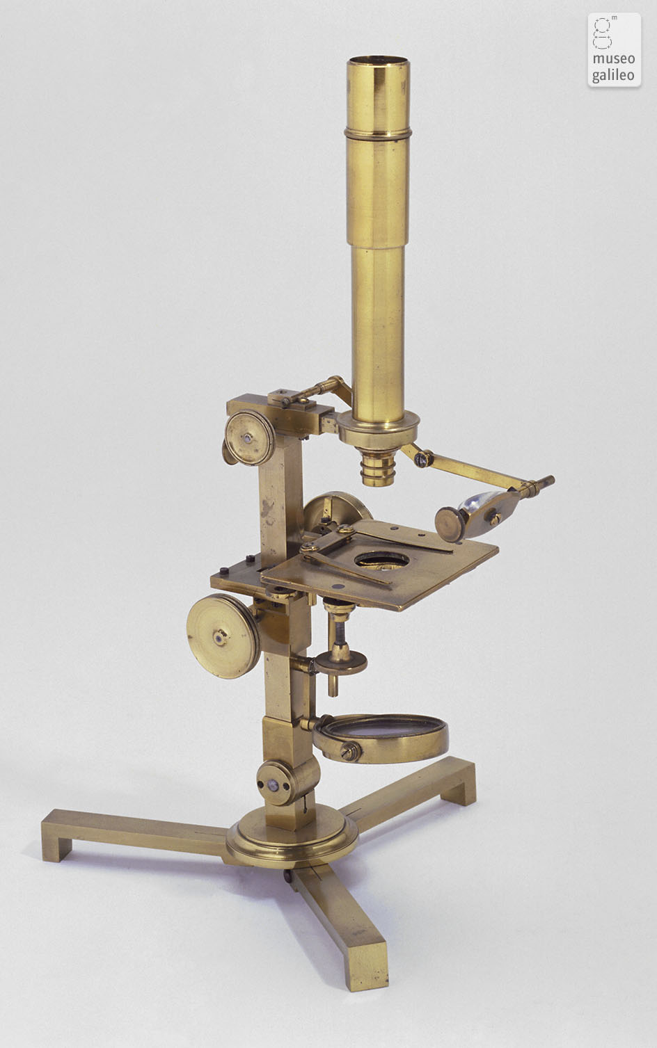Compound microscope (Inv. 3385)