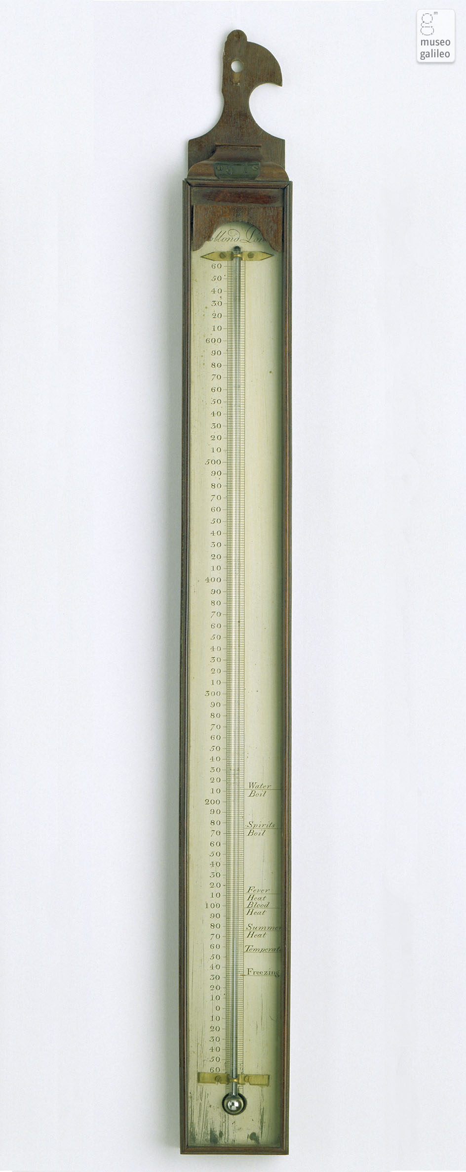 Mercury thermometer (Inv. 385)