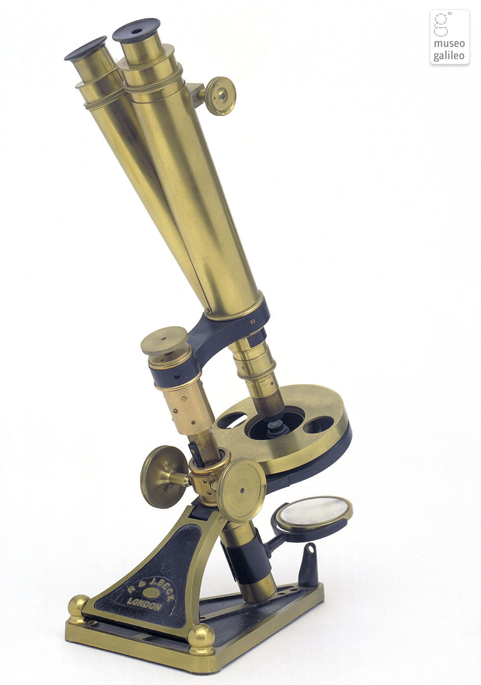 Compound microscope, binocular (Inv. 3258)