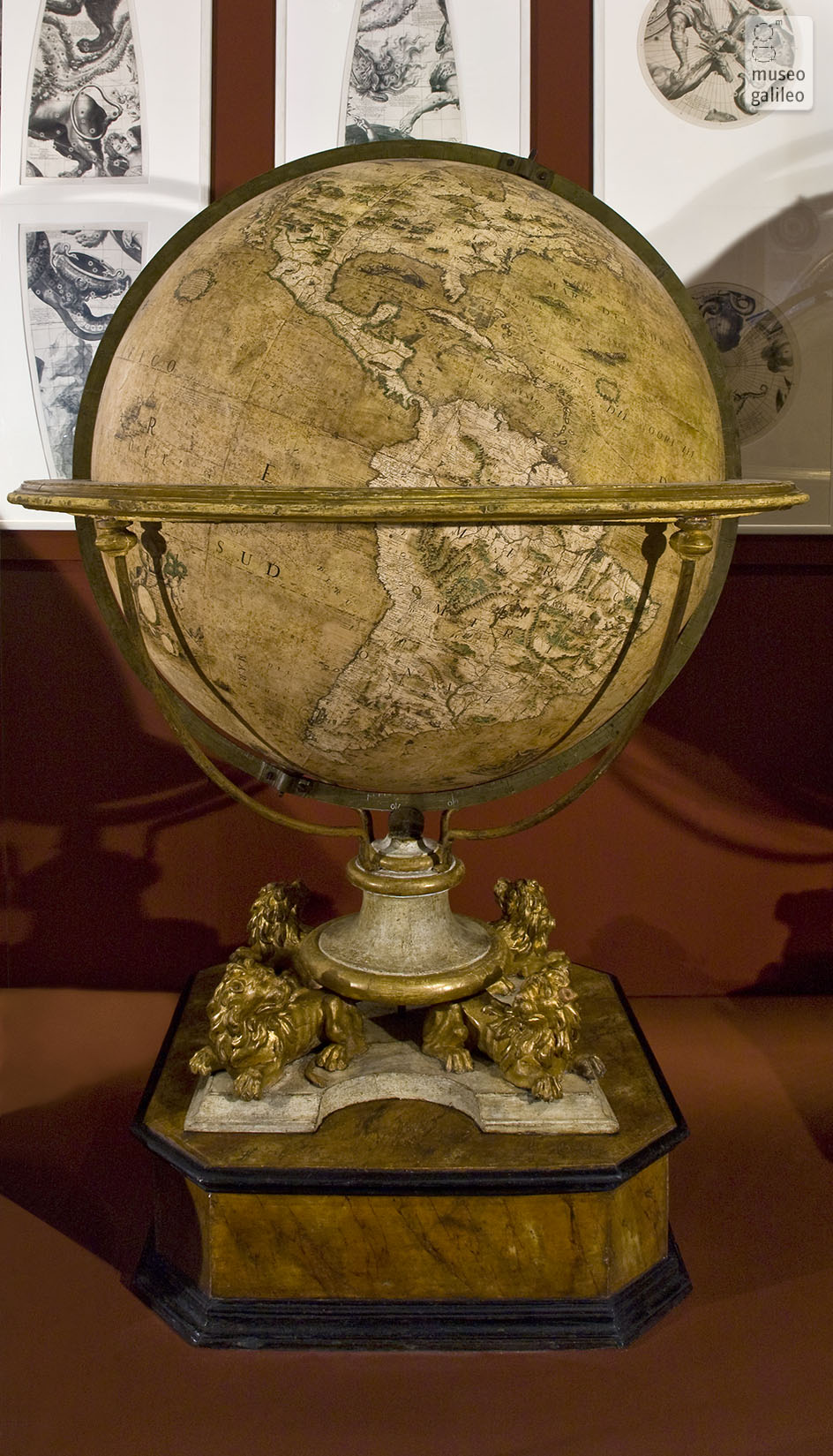 Terrestrial globe (Inv. 2365)
